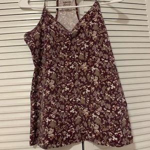 Flower tank top